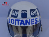 Didier Pironi 1980 replica Helmet / Mc Ligier F1 - www.F1Helmet.com