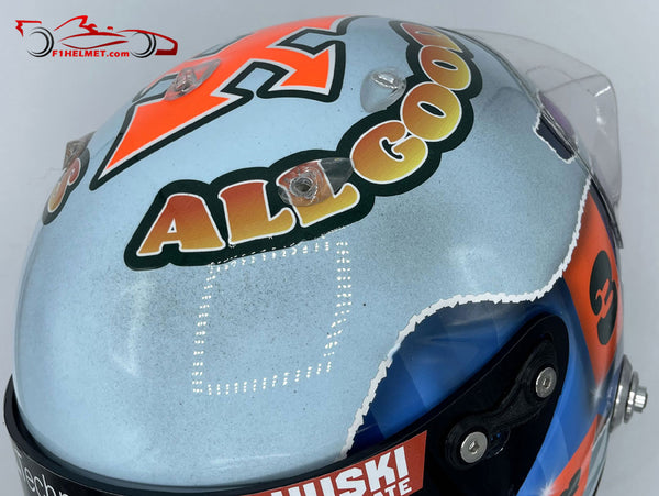daniel ricciardo football helmet Daniel Ricciardo 2021 Replica Helmet / Team Mc Laren
