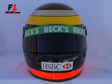 Pedro De La Rosa 2001 Replica Helmet / Jaguar F1 - www.F1Helmet.com
