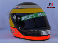 Pedro De La Rosa 2001 Replica Helmet / Jaguar F1 - www.F1Helmet.com