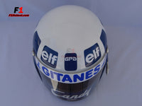 Didier Pironi 1980 replica Helmet / Mc Ligier F1 - www.F1Helmet.com