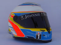Fernando Alonso 2015 Replica Helmet / Ferrari F1 - www.F1Helmet.com