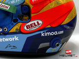 Fernando Alonso 2021 USA GP Helmet / Team Alpine