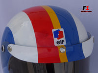 Francois Cevert 1973 replica helmet / Tyrrel F1 - www.F1Helmet.com