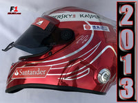 Felipe Massa 2013 "Grazie Ferrari" Interlagos GP / Ferrari F1 - www.F1Helmet.com