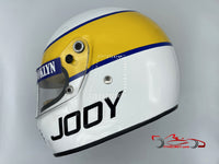 Jody Scheckter 1979 replica Helmet / Ferrari F1