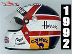 Nigel Mansell 1992 Replica Helmet / Williams F1