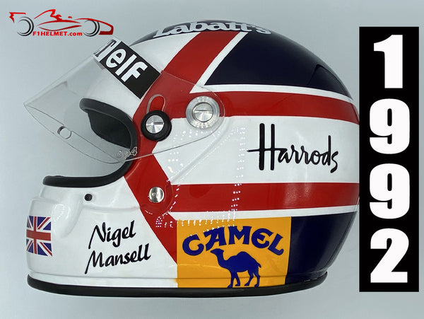 Nigel Mansell 1992 Replica Helmet / Williams F1