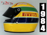 Ayrton Senna 1984 Replica Helmet / Toleman F1