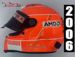 Michael Schumacher 2006 Interlagos GP Helmet / Ferrari F1
