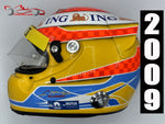 Fernando Alonso 2009 Replica Helmet / Renault F1