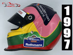 Jaques Villeneuve 1997 Replica Helmet / Williams F1