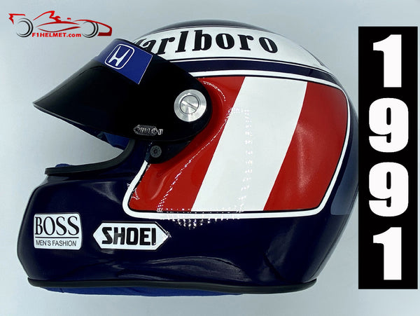 Gerhard Berger 1991 Replica Helmet / Mc Laren F1