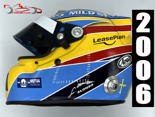 Fernando Alonso 2006 MILD SEVEN Replica Helmet / Team Renault