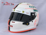 Sebastian Vettel 2018 Replica Helmet / Ferrari F1 - www.F1Helmet.com