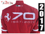 Vettel 2017 Racing Suit / Ferrari 70th Anniversary Monza GP - www.F1Helmet.com