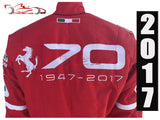 Vettel 2017 Racing Suit / Ferrari 70th Anniversary Monza GP - www.F1Helmet.com