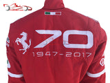 Vettel 2017 Racing Suit / Ferrari 70th Anniversary Monza GP - www.F1Helmet.com