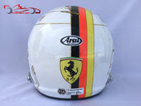 Sebastian Vettel 2018 ll Replica Helmet / Ferrari F1 - www.F1Helmet.com