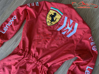 Vettel 2019 Mission Winnow Replica racing suit / Ferrari F1 - www.F1Helmet.com