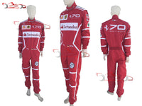 Vettel 2017 Racing Suit / Ferrari 70th Anniversary Monza GP - www.F1Helmet.com