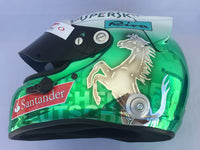 Sebastian Vettel 2016 HOCKENHEIM Helmet / Ferrari F1 - www.F1Helmet.com