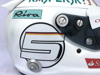 Sebastian Vettel 2017 Replica Helmet / Ferrari F1 - www.F1Helmet.com
