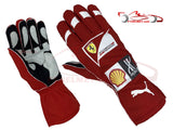 Sebastin Vettel 2016 Replica Racing Gloves / Team Ferrari