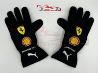 Charles Leclerc 2022 Replica Racing Gloves / Team Ferrari