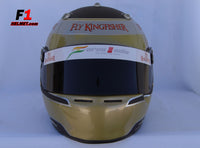 Giancarlo Fisichella 2008 MONACO 200 GP Helmet /  Force India F1 - www.F1Helmet.com