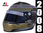 Giancarlo Fisichella 2008 MONACO 200 GP Helmet /  Force India F1 - www.F1Helmet.com