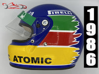 Gerhard Berger 1986 Replica Helmet / Benetton F1