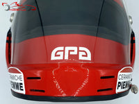 Gilles Villeneuve 1979 replica helmet / Ferrari F1
