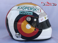 Sebastian Vettel 2018 Hockenheim GP Helmet / Ferrari F1 - www.F1Helmet.com