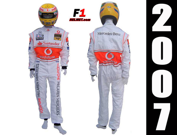 Fernando Alonso 2007 Replica racing suit / Mc. Laren F1 - www.F1Helmet.com