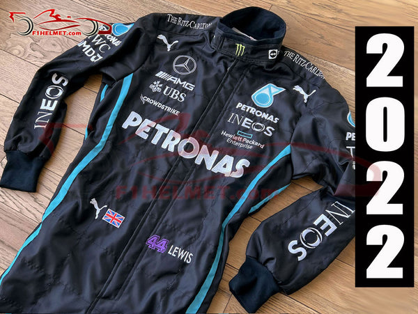 Lewis Hamilton 2022 Replica racing suit / Team AMG