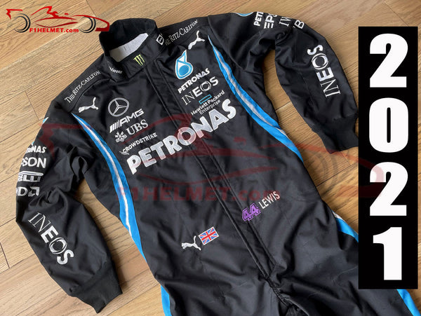 Lewis Hamilton 2021 Replica racing suit / Team AMG