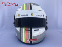 Sebastian Vettel 2018 MONZA GP Replica Helmet / Ferrari F1 - www.F1Helmet.com