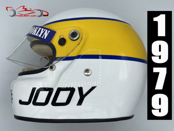 Jody Scheckter 1979 replica Helmet / Ferrari F1