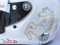 Sebastian Vettel 2018 ll Replica Helmet / Ferrari F1 - www.F1Helmet.com