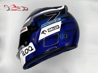 Kimi Raikkonen 2021 Abu Dahbi "Last Race" Helmet / Team Alfa Romeo
