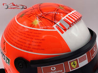 Michael Schumacher 2006 Interlagos GP Helmet / Ferrari F1