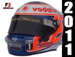 Jenson Button 2011 "Support Japan" Helmet / Mc Laren F1 - www.F1Helmet.com