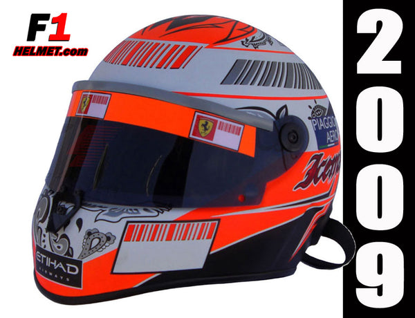 Kimi Raikkonen 2009 Replica Helmet / Ferrari F1 - www.F1Helmet.com