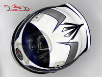 Kimi Raikkonen 2021 Abu Dahbi "Last Race" Helmet / Team Alfa Romeo