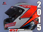 Kimi Raikkonen 2015 Replica Helmet / Ferrari F1 - www.F1Helmet.com