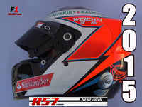 Kimi Raikkonen 2015 Replica Helmet / Ferrari F1 - www.F1Helmet.com
