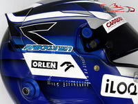 Kimi Raikkonen 2021 Abu Dahbi "Last Race" Helmet / Team Alfa Romeo