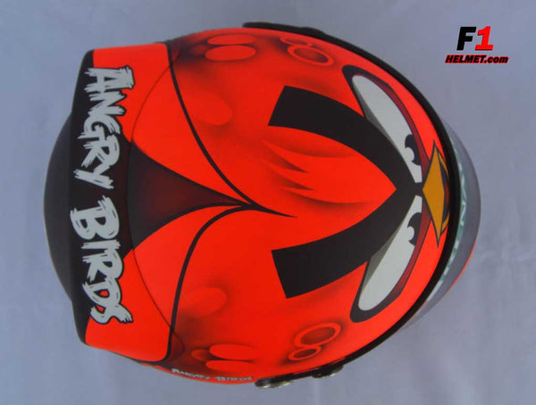 angry birds bike helmet uk Heikki Kovalainen 2012 Replica Helmet / Caterham F1