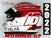 Charles Leclerc 2022 MONACO GP Replica Helmet / Team Ferrari